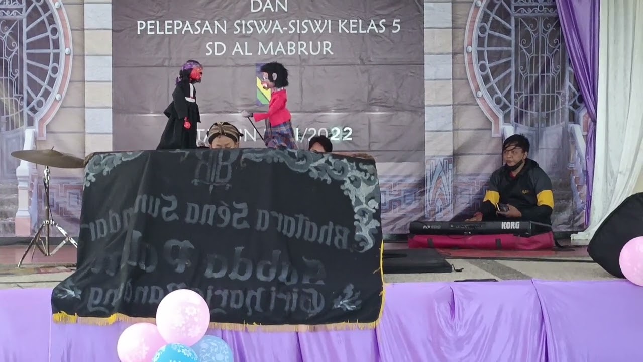 pentas wayang golek dalang cilik milky, sd kls 5 almabrur.