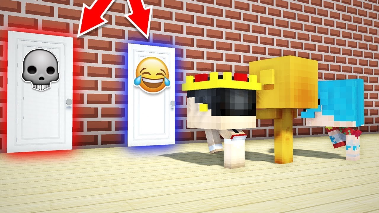 NO ESCOJAS LA PUERTA EQUIVOCADA!!! 😱 MINECRAFT