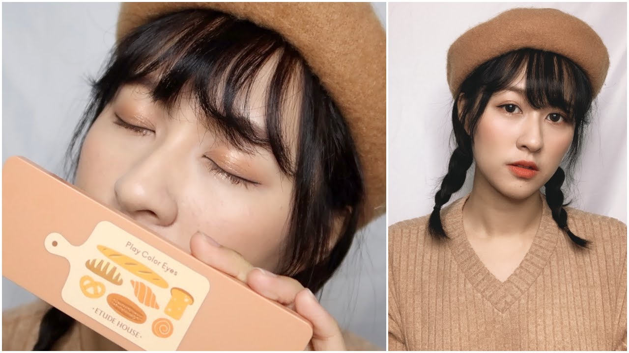 🥐日常妝容🥐｜Daily Makeup｜麵包色系眼妝分享🍞｜Etude House Play Color Eyes #BakeHouse🥯｜BONTIME