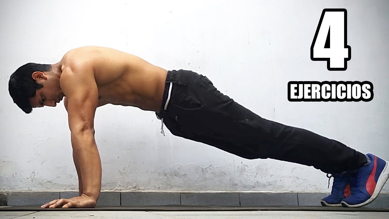 LOS 4 MEJORES EJERCICIOS DE CALISTENIA | Ejercicios para abdomen, pecho, espalda y piernas