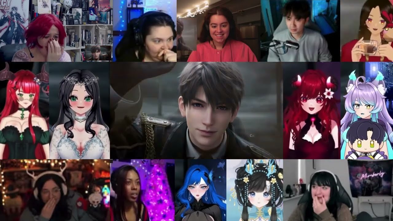 Love and Deepspace Caleb’s Trailer Reaction Mashup