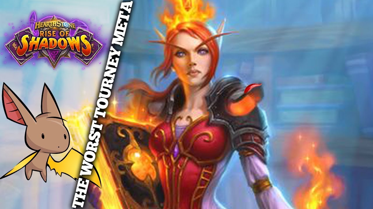 The Worst Tournament Meta EVER | Firebat Hearthstone | Bat Wisdom