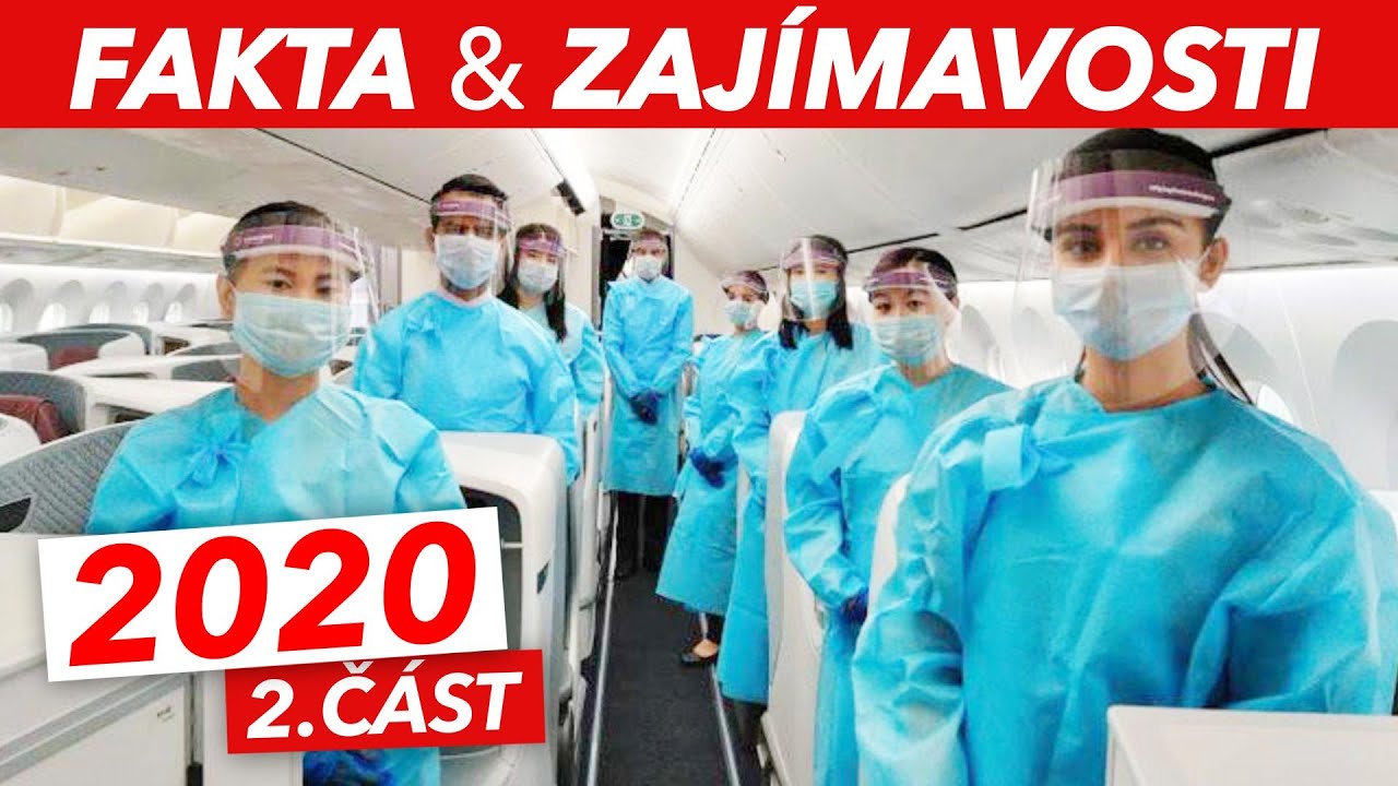 100 Faktů & Zajímavostí - Letectví 2020 - 2.část