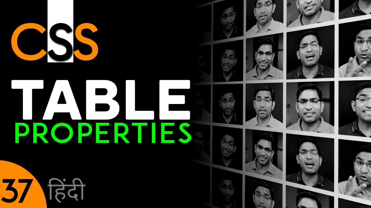 CSS Table Properties | Vertical Align | Caption Side | Empty Cells | Table Layout in CSS - 37
