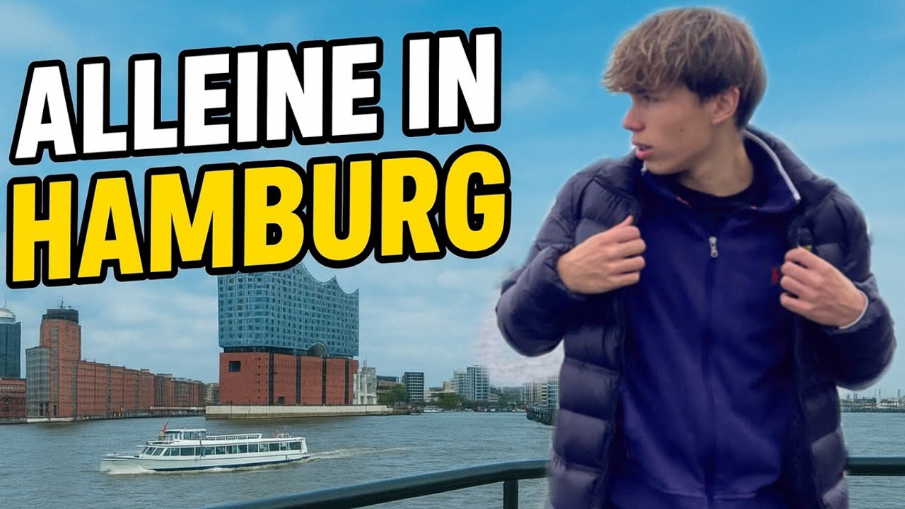 1.Vlog Luca Alleine in Hamburg 