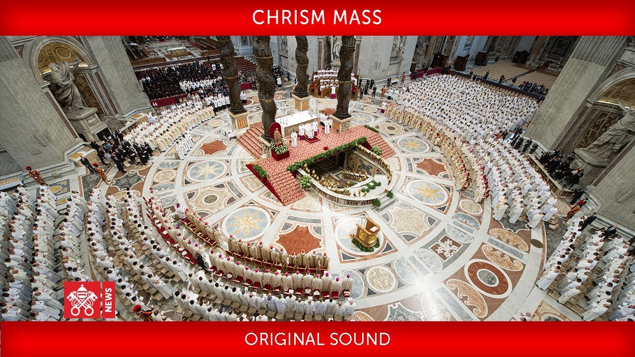 Pope Francis - Chrism Mass 2018-03-29