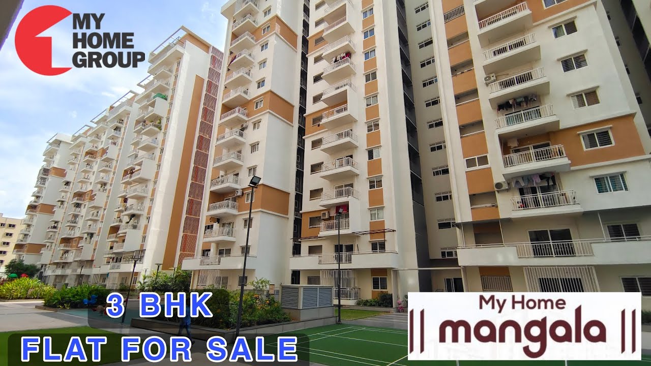 #Myhome mangala GATED 3 BHK FLAT FOR SALE HYDERABAD ELIP PROPERTY #interiordesign #homedecor