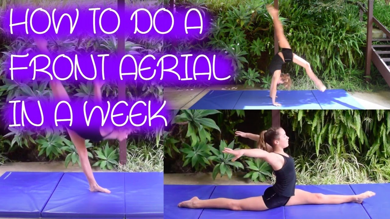 How to do a front aerial in 1 WEEK!!!
