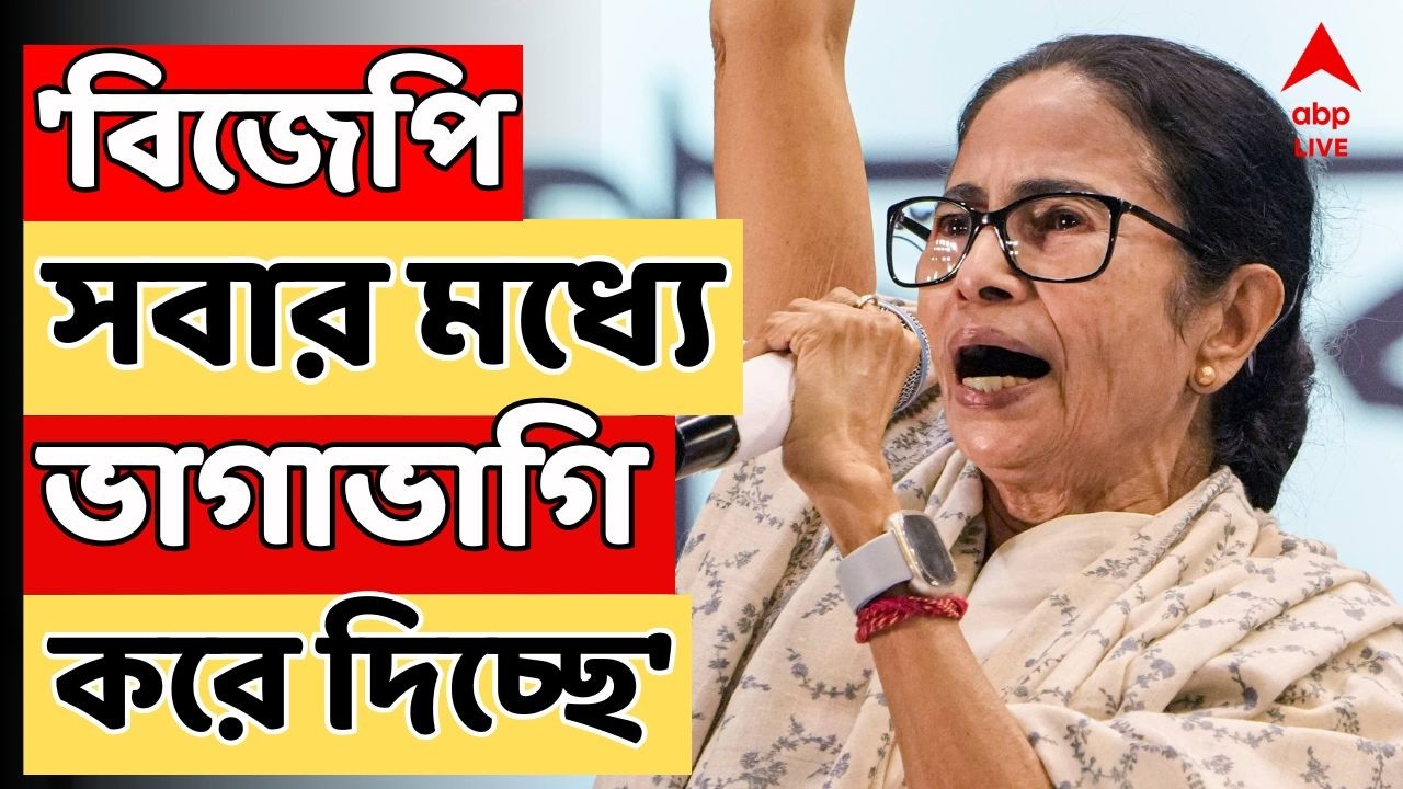 CM Mamata Banerjee live | 'বিজেপি সবার মধ্যে ভাগাভাগি করে দিচ্ছে' | Bengal BJP News LIVE