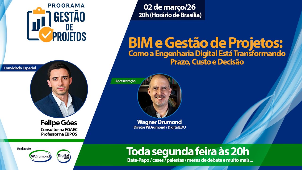 BIM e Gestão de Projetos: Como a Engenharia Digital Está Transformando Prazo, Custo e Decisão