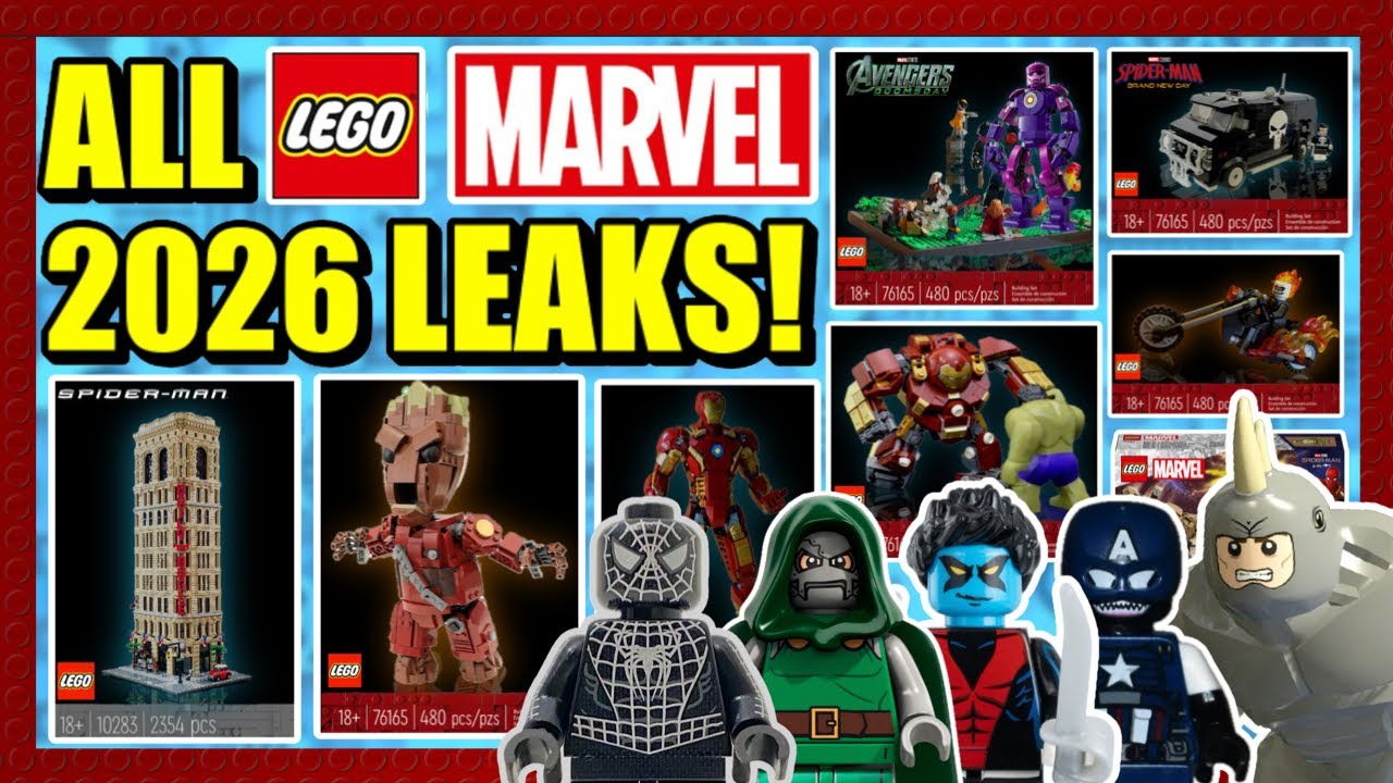 ВСЕ УТЕЧКИ LEGO MARVEL 2026! И РАЗГОВОР О СУДНОМ ДНЕ!