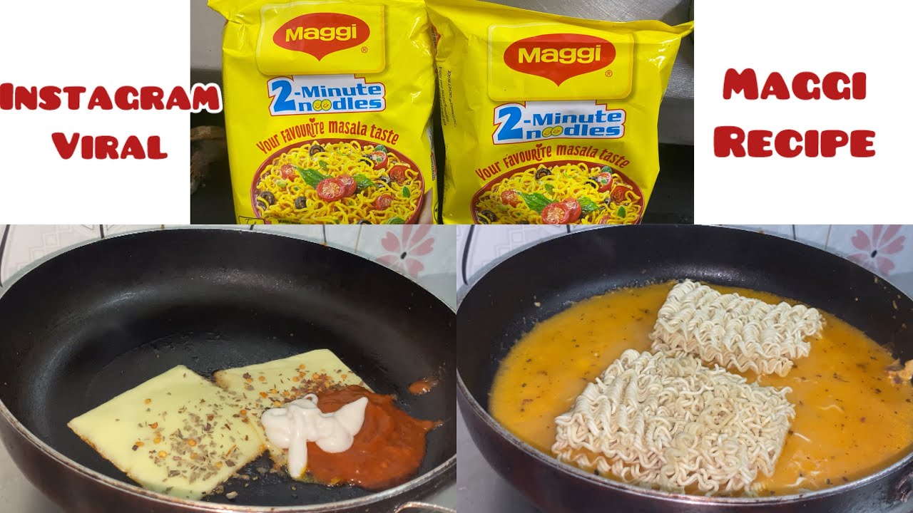 2 min Maggi recipe | Viral cheese Maggi recipe| Viral Instagram maggi recipe |Cheese 2 min Maggi 