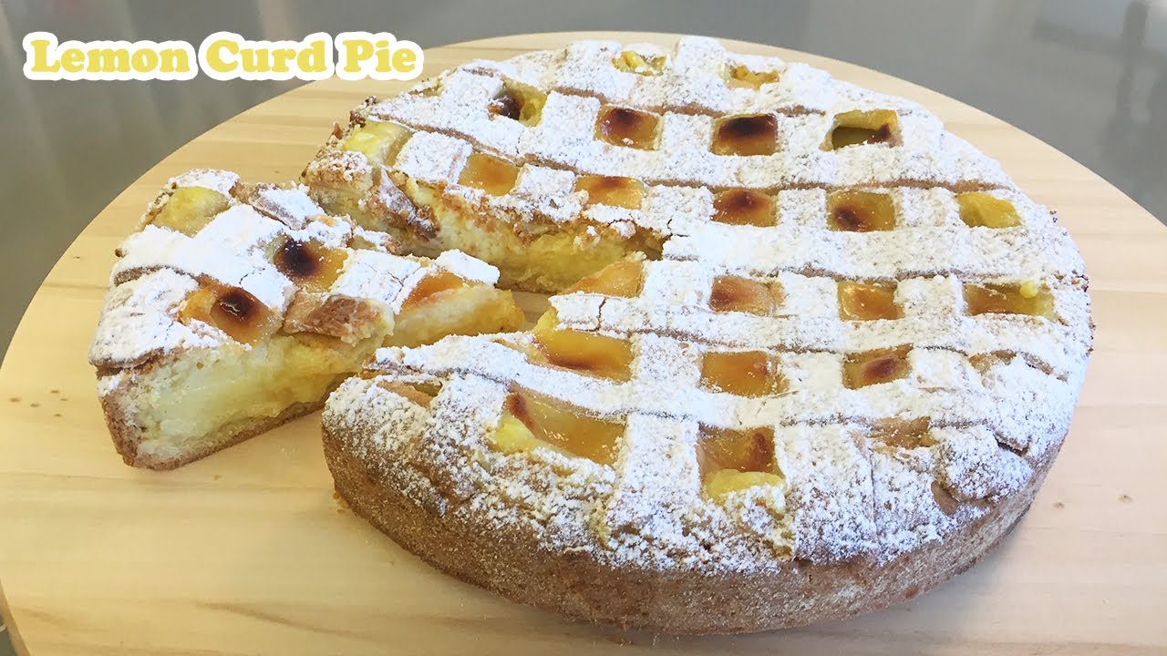 Lemon Curd Pie - Cheeky Crumbs