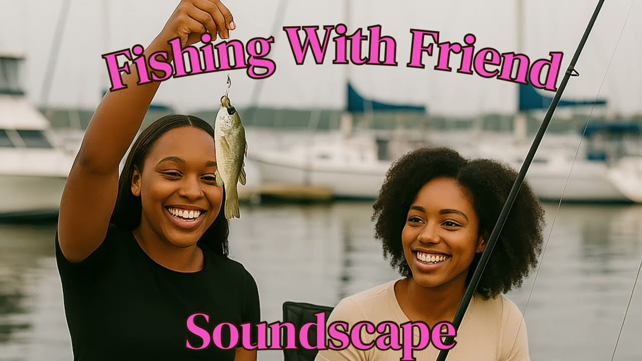 Fishing with Friend (HD + Royalty Free) 