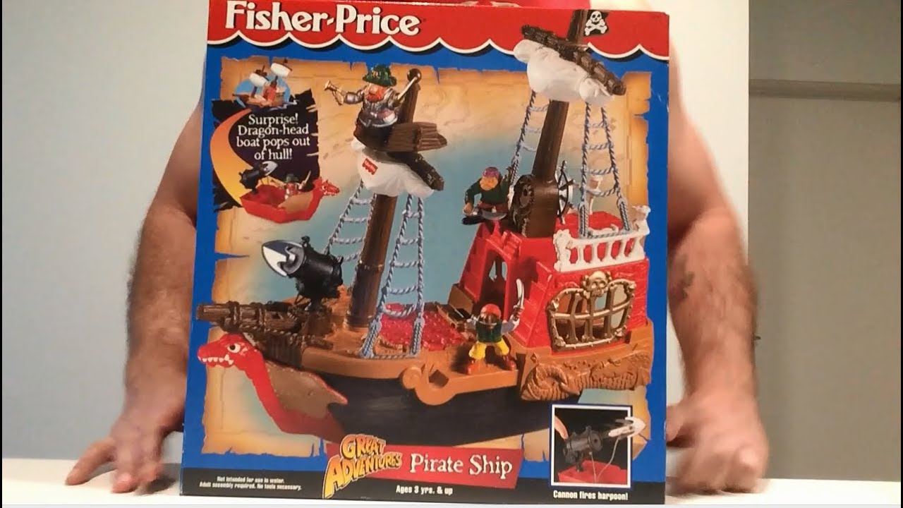 Fisher Price Great Adventures Dragon Pirate Ship