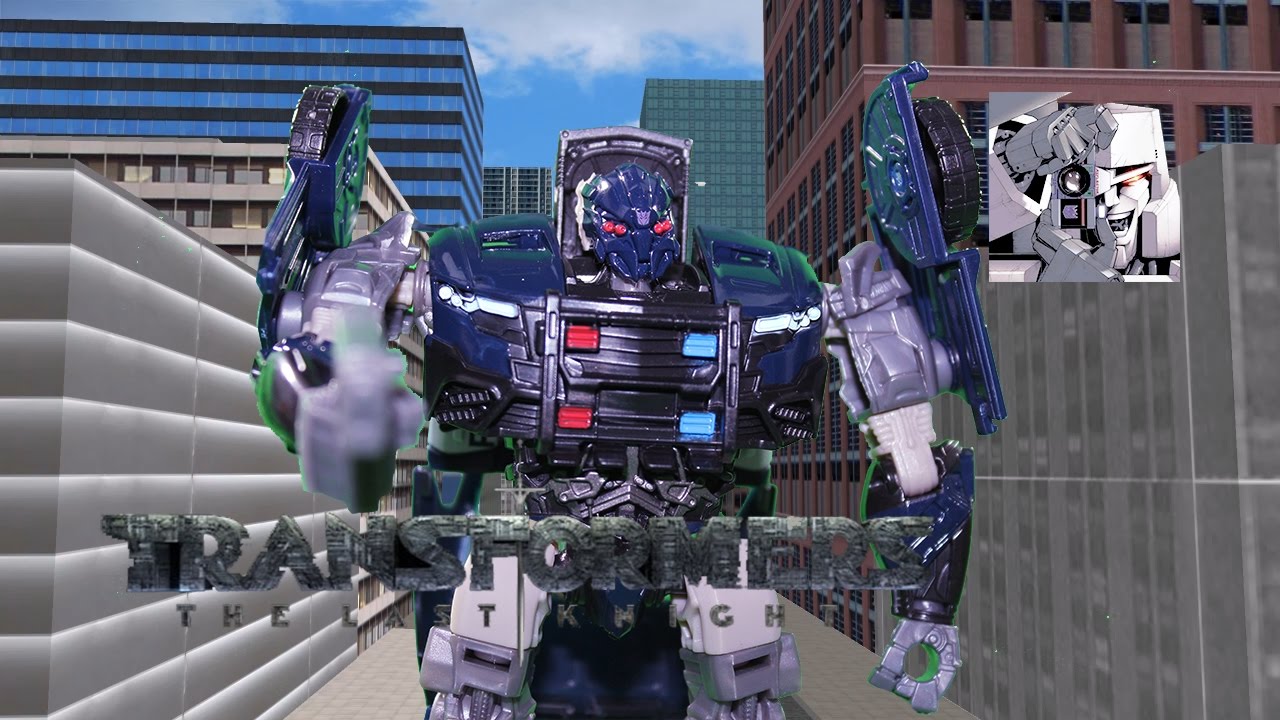 TRANSFORMERS: THE LAST KNIGHT - BARRICADE VS BUMBLEBEE [STOP MOTION]