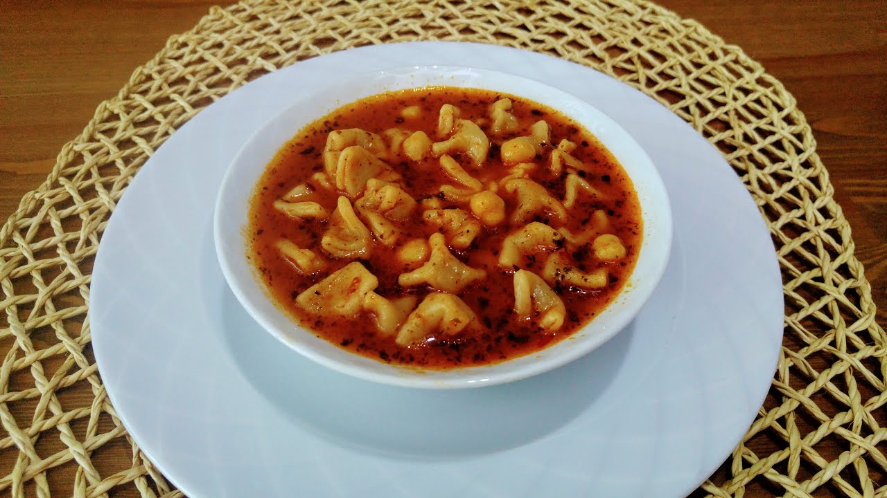 Yüksük Çorbası Tarifi ADANA/Çok Pratik Mantı Çorbası/Nohutlu Mantı Çorbası/corba cesitleri ve tarifi