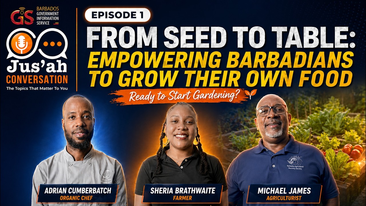 From Seed to table: How we can Empower Barbadians to Grow Their Own Food | Jus' ah Conversation