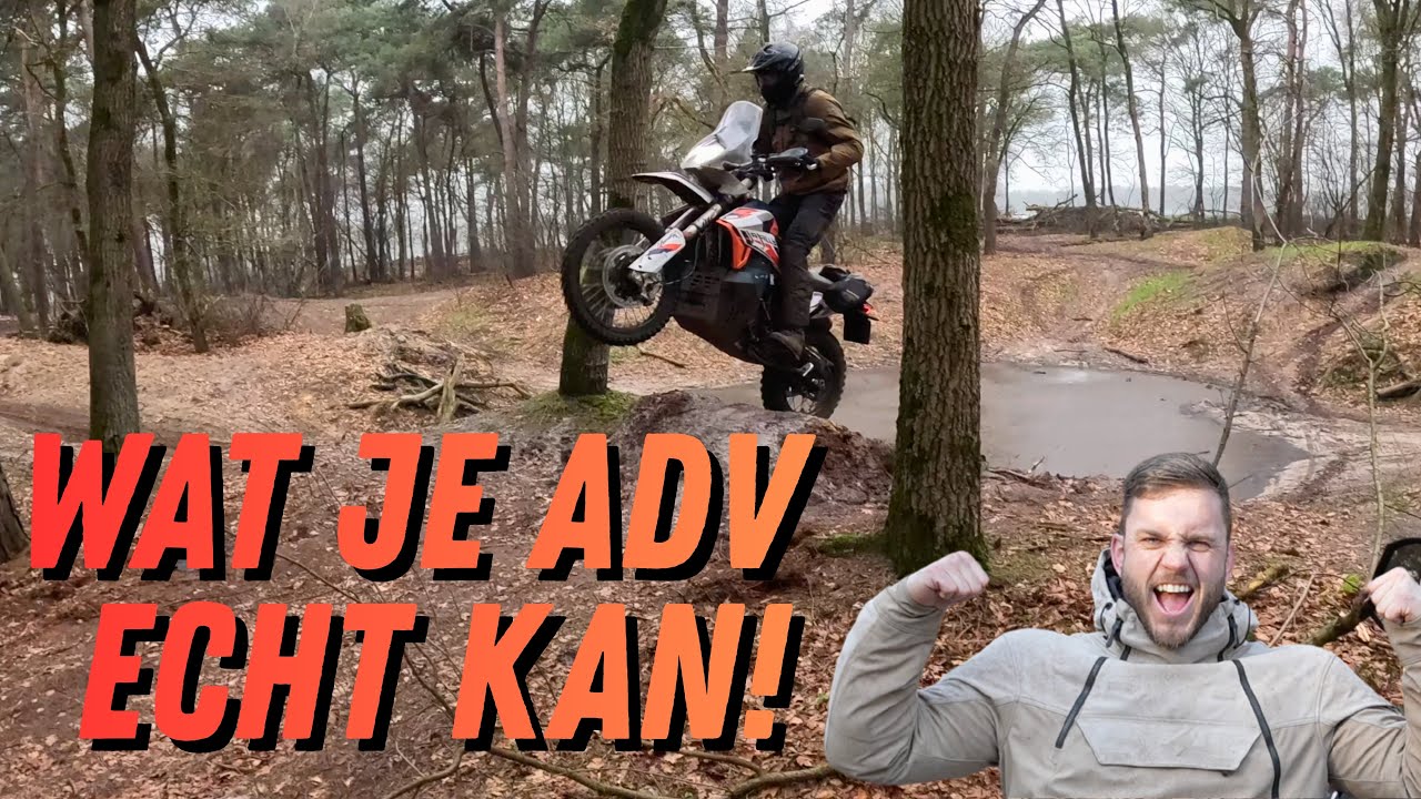 Wat je Écht Kunt met een ADV Motor – Single Tracks, Sprongen & Zandpaden