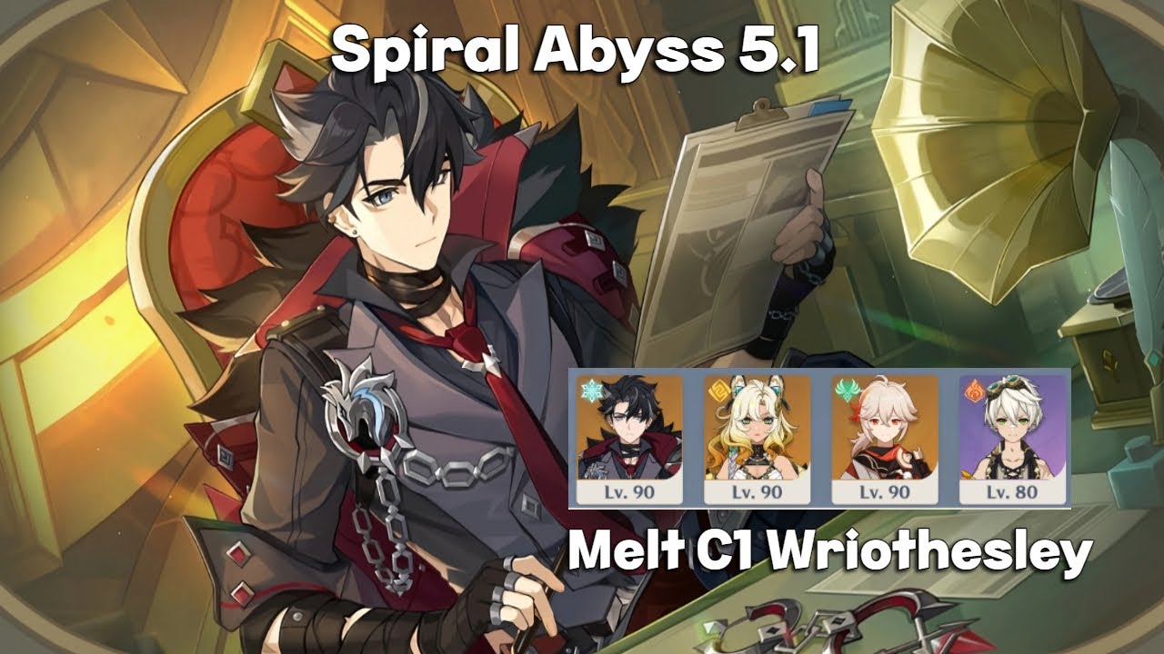 C1 Wriothesley & C0 Xilonen - Spiral Abyss 5.1