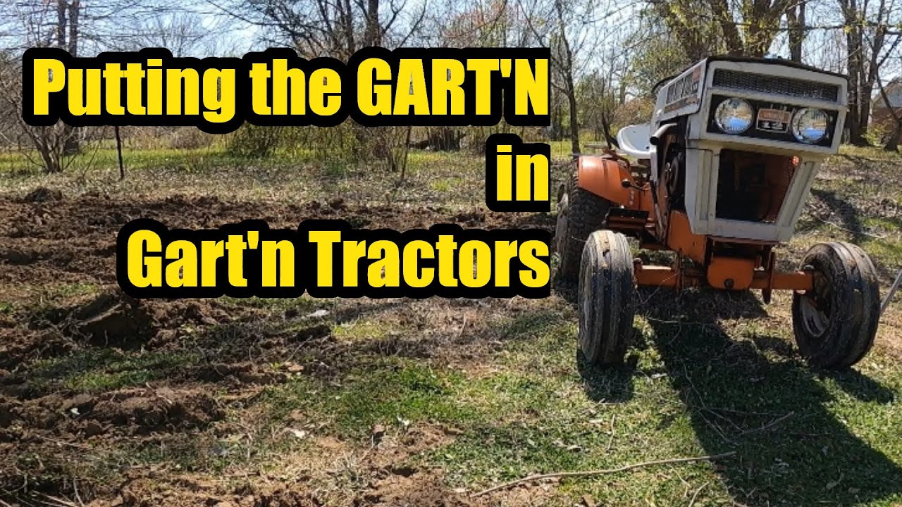 Sears Suburban 12 Plowing the Gart'n