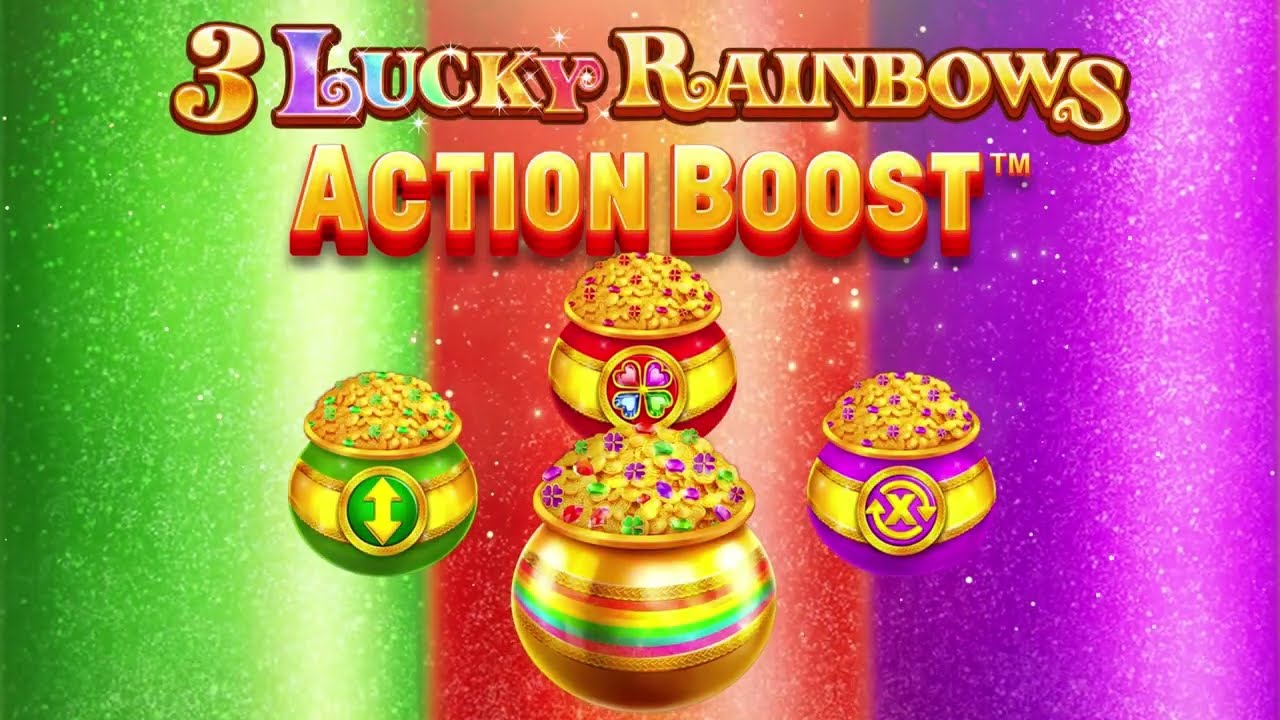 Spinplay Games' New 3 Lucky Rainbows Action Boost&trade; Promo Video