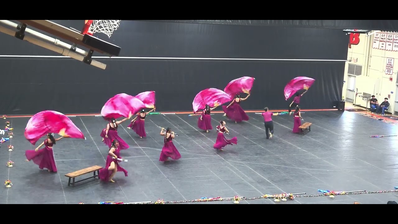 COLOR GUARD  BOLSA GRANDE HIGH SCHOOL
