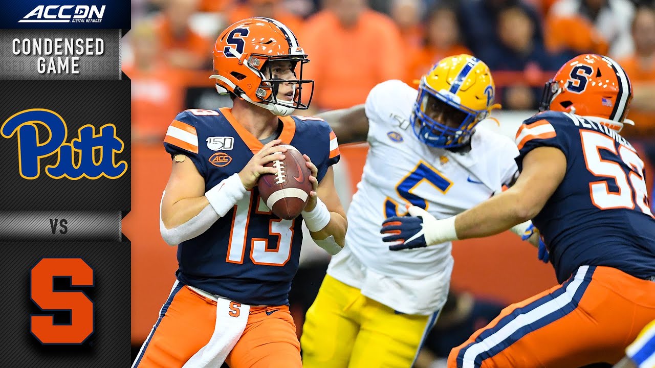 Pittsburgh vs. Syracuse Condensed Game | ACC Football 2018-19