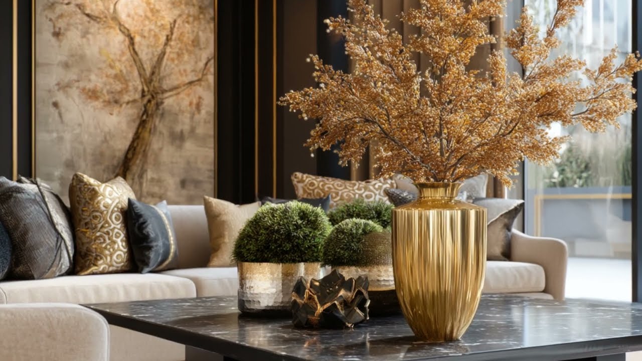 Glamorous Living Room Decorations for the Wealthy: Luxury Interior Goals