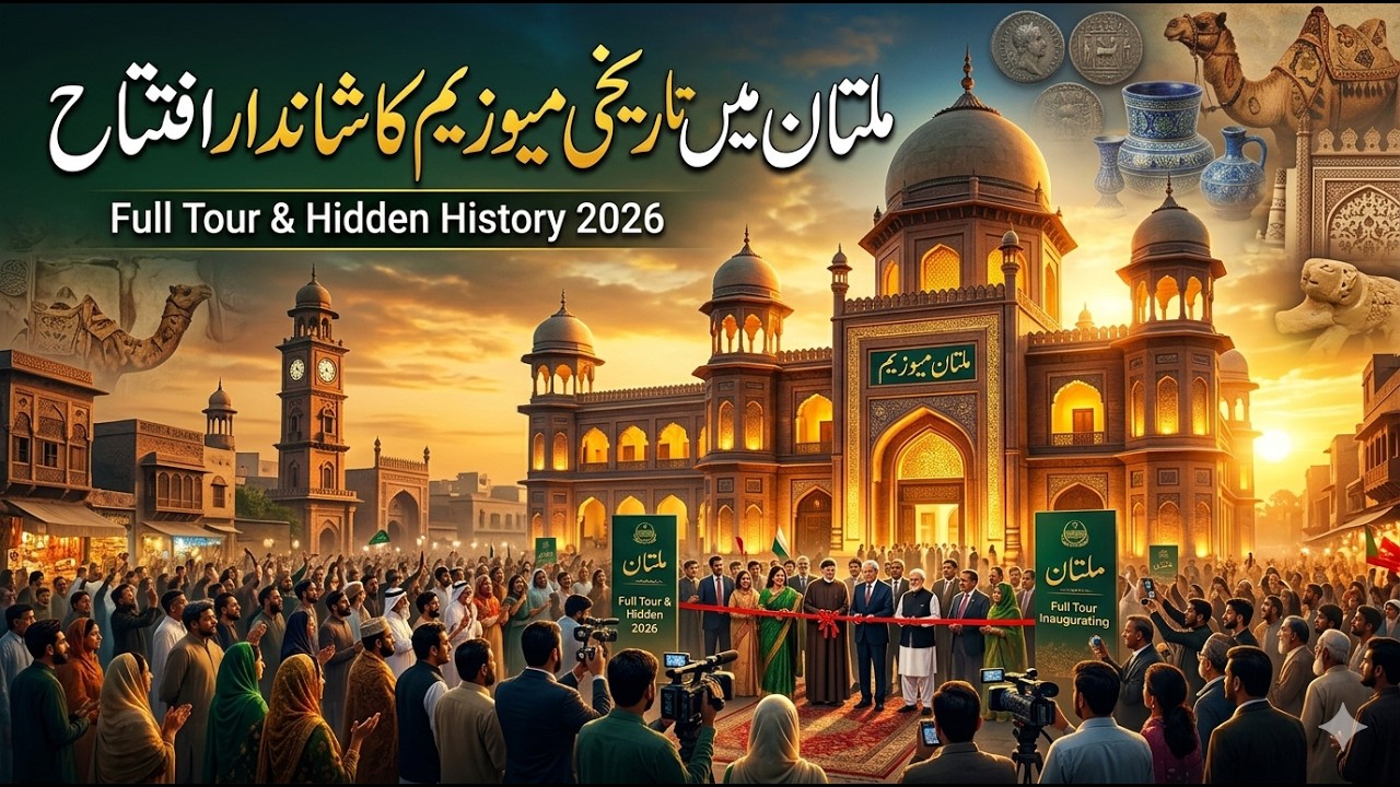 Multan Me Tareekhi Museum Ka Shandar Iftitah | Multan Museum Inauguration 2026 | Full Tour & History