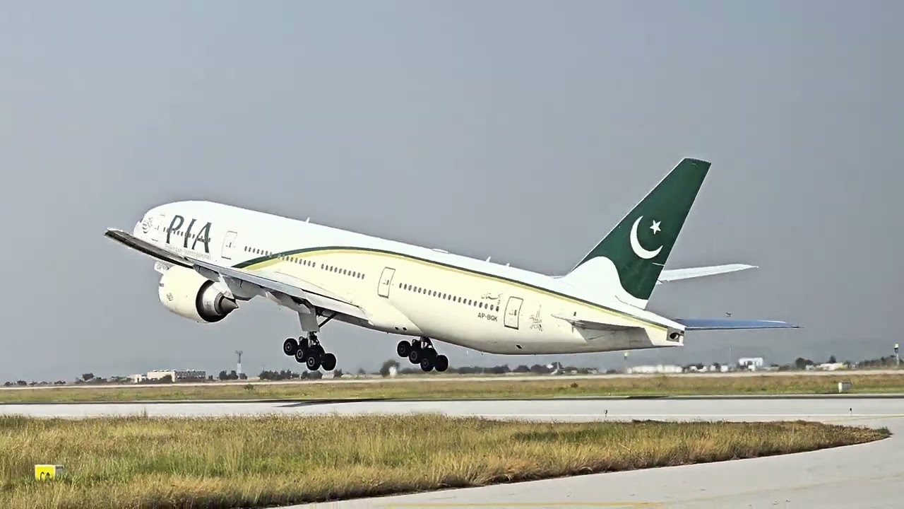 Islamabad to Manchester first flight after a long time | I love Manchester | PIA Takeoff 