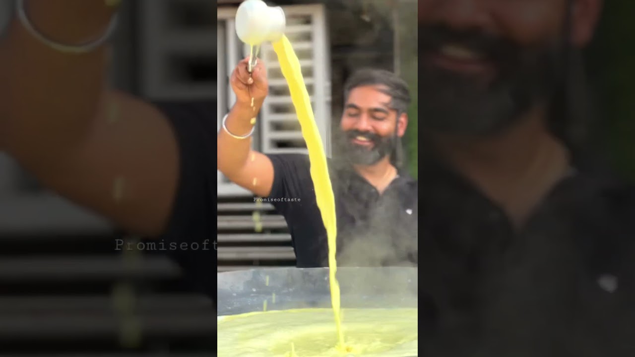 Saffron Milk Making😍 #streetfood #milk #indianstreetfood #foodie #recipe