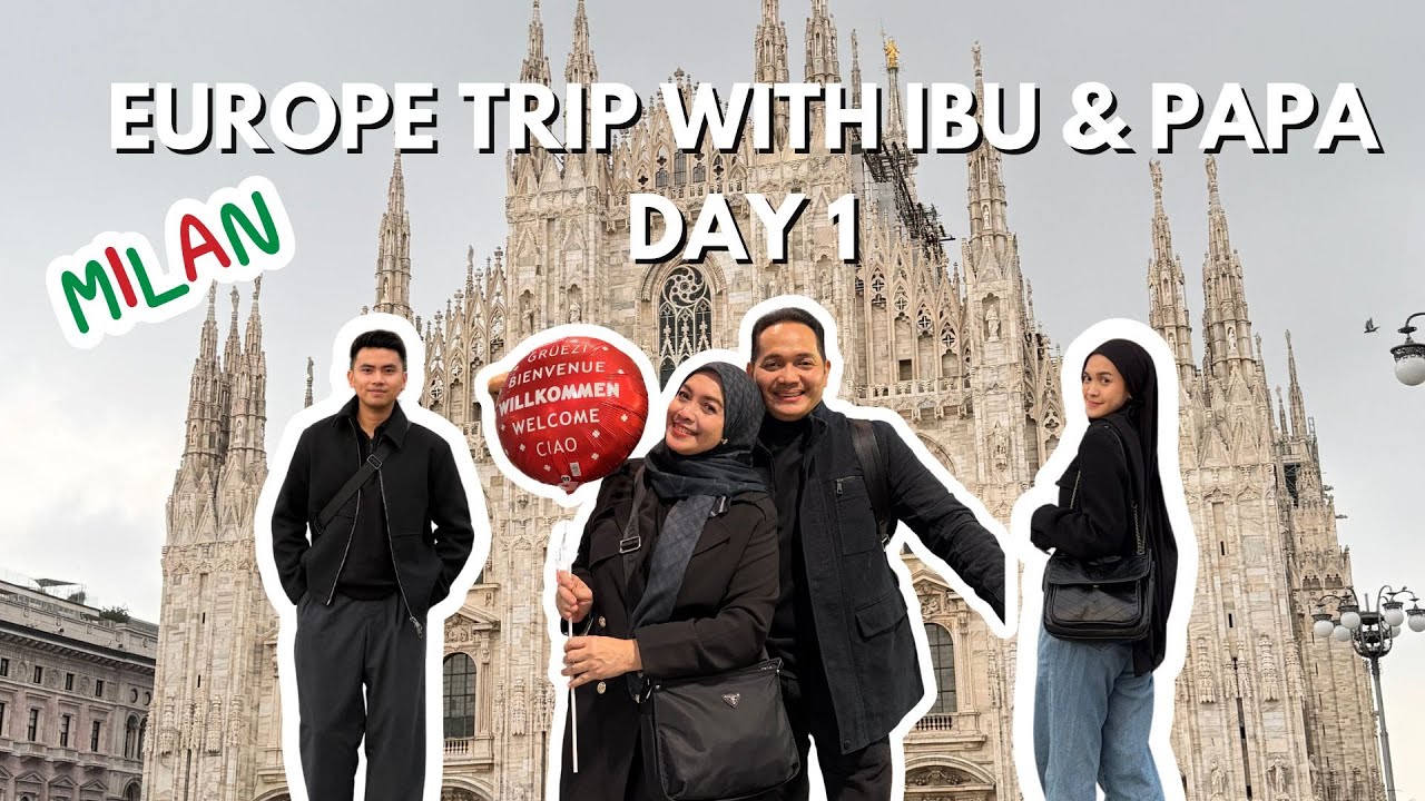 Ketemuan di Swiss🇨🇭Jalan-jalan ke Italia🇮🇹 | Aquira & Chiesa's Digital Diaries