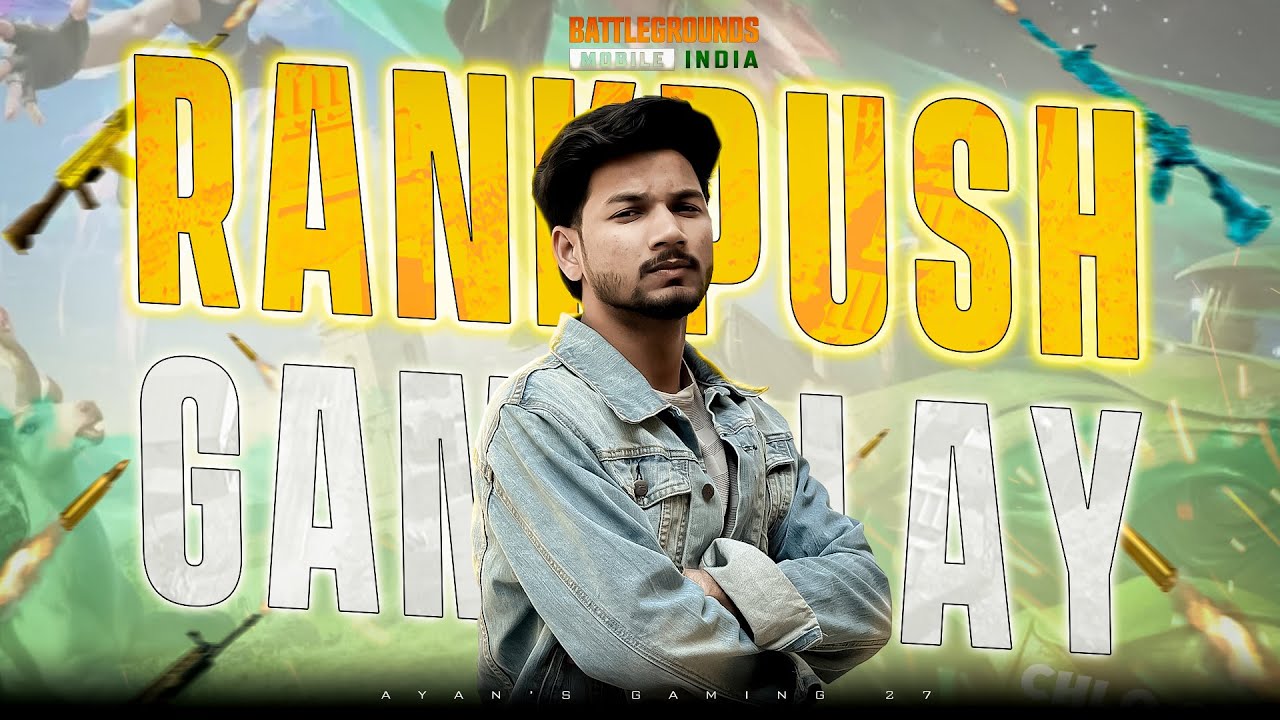 BGMI RANK PUSH GAMEPLAY 🔥 #bgmi | AYAN'S GAMING 27 |