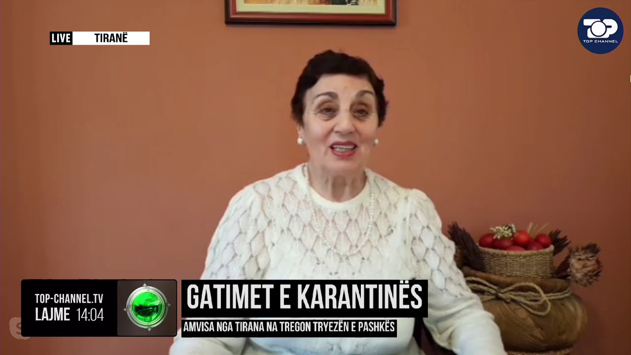 Gatimet e karantin&euml;s/ Amvisa nga Tirana na tregon tryez&euml;n e pashk&euml;s
