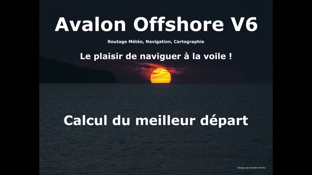 Calcul du meilleur depart avec Avalon V6.1