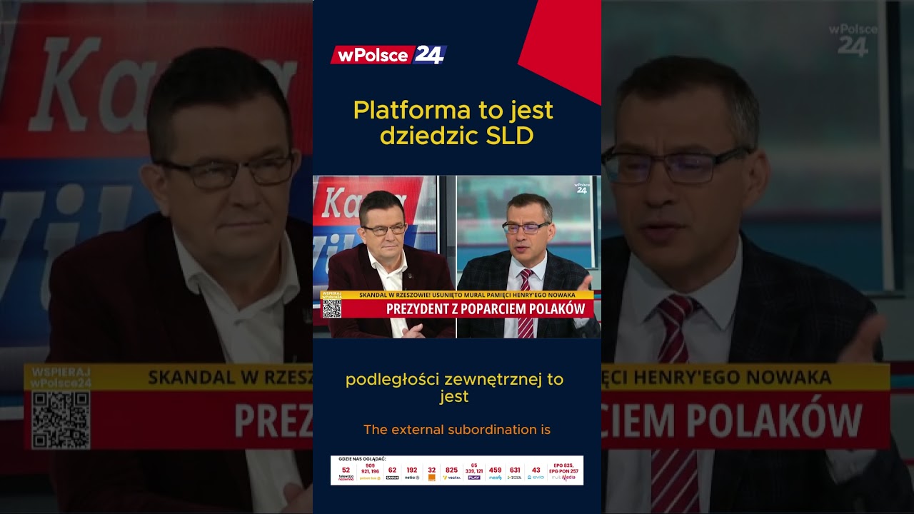 Platforma to jest dziedzic Sojuszu Lewicy Demokratycznej