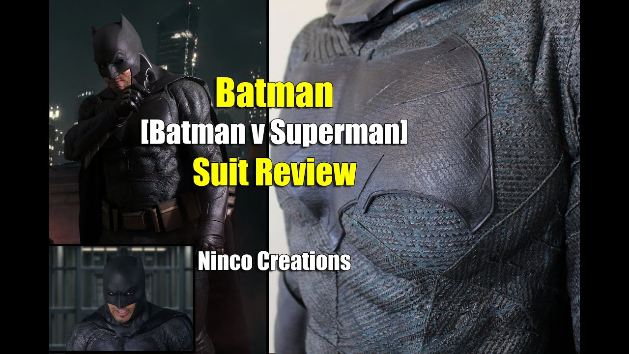 Batman (Batman v Superman Suit) Ninco Suit Review