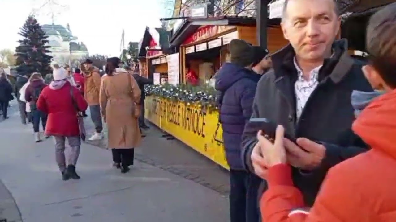 Ярмарка в г. Кошице   Словакия 1.12.24г// Slovakia  Kosice//