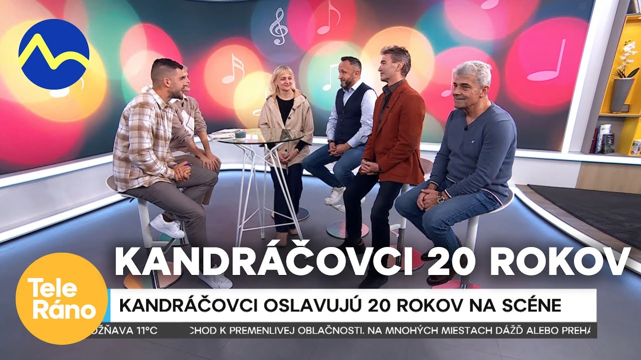 Kandr&aacute;čovci s&uacute; už 20 rokov na sc&eacute;ne: Čo chystaj&uacute;? | Teler&aacute;no