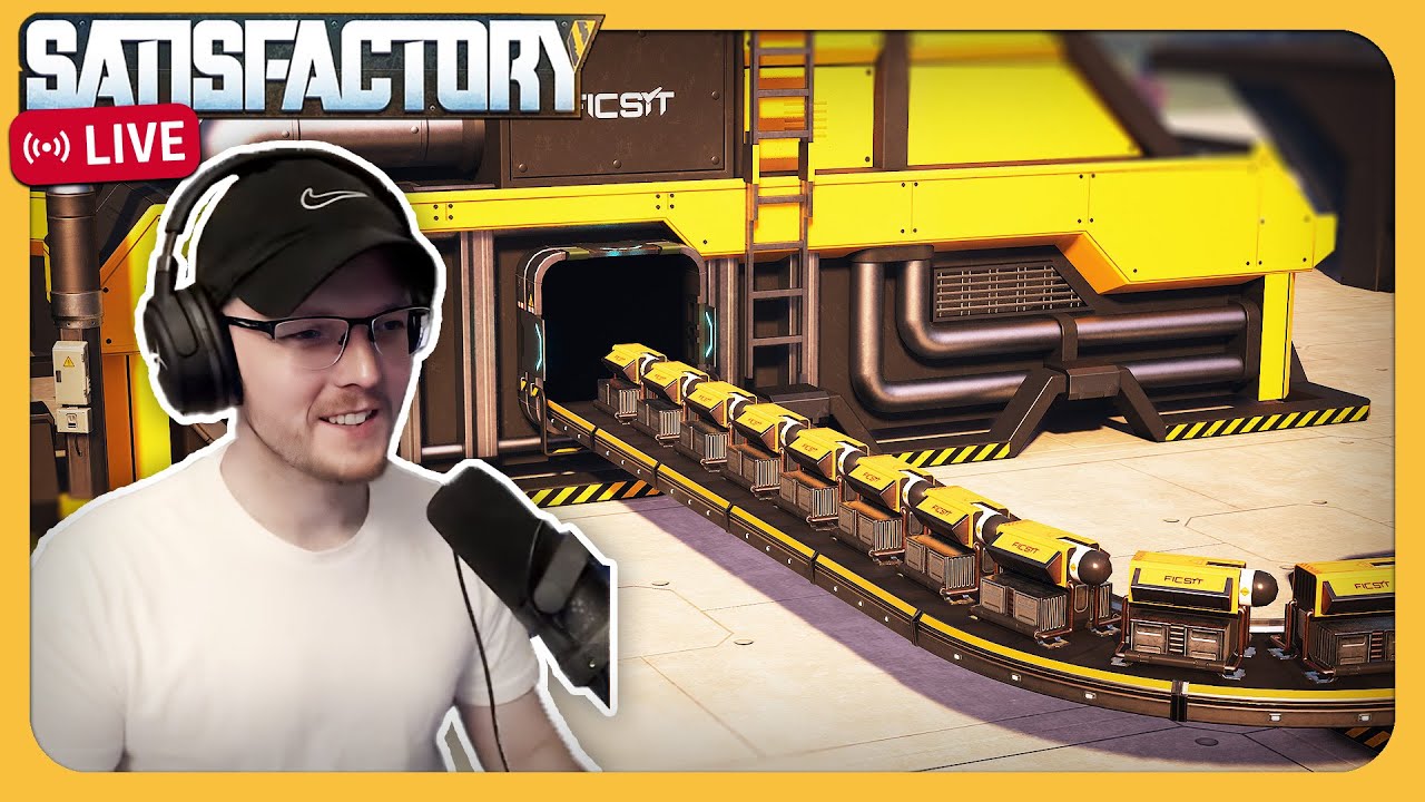 Let's Produce COOLING SYSTEMS! - Let's Play 🔴 Satisfactory LIVE