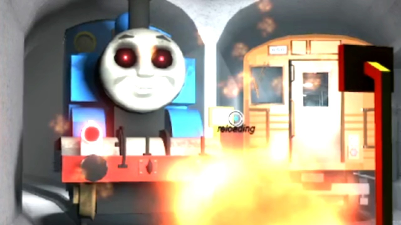 Thomas.exe Explodes! (The Tunnel - Roblox)