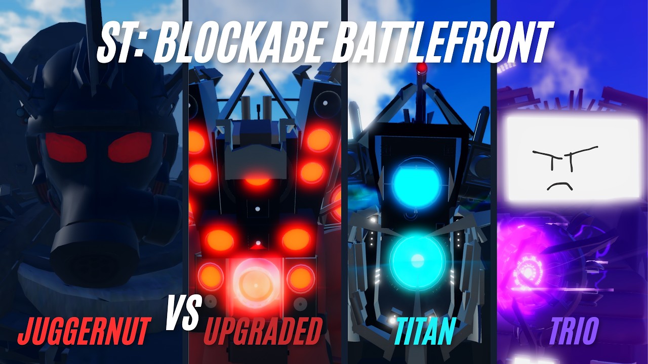 TITAN TRIO VS JUGGERNAUT in ST Blockade Battlefront.