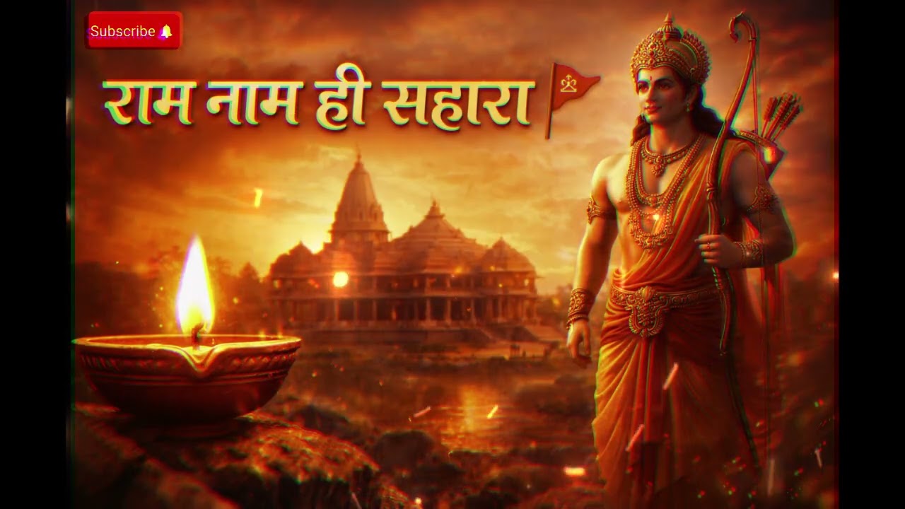 “राम नाम ही सहारा 🚩 | Heart Touching Ram Bhajan | Peaceful Devotional Song” #rambhajan