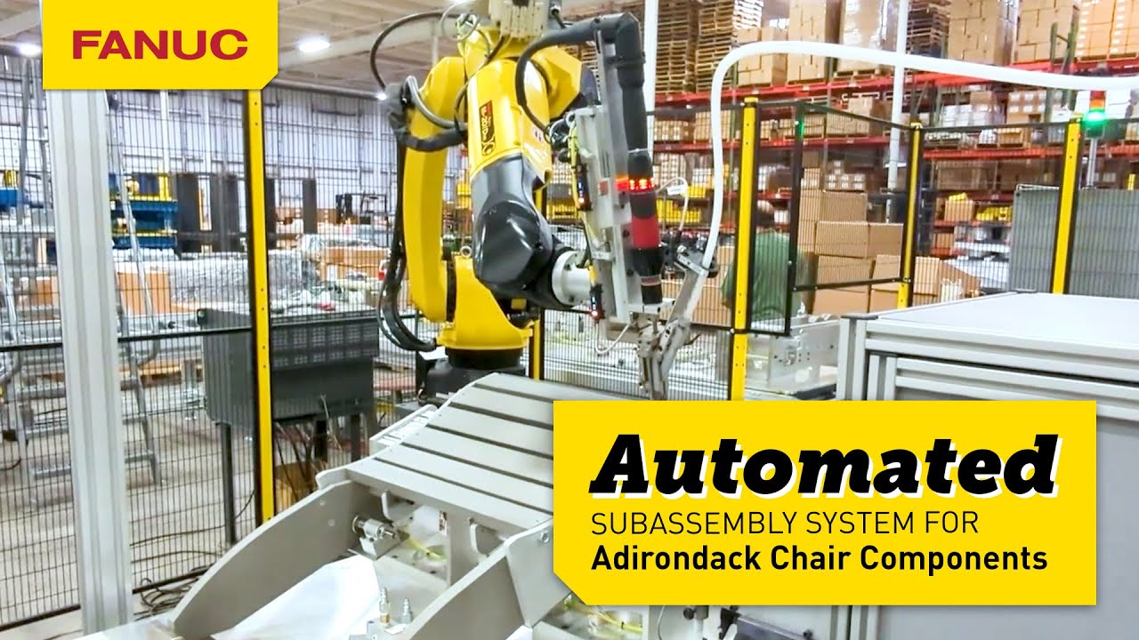 Adirondack Chair Assembly with the FANUC M-20iD/35