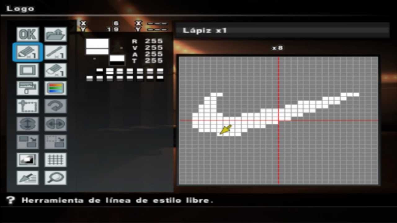 Crear Logo Nike | PES ps2