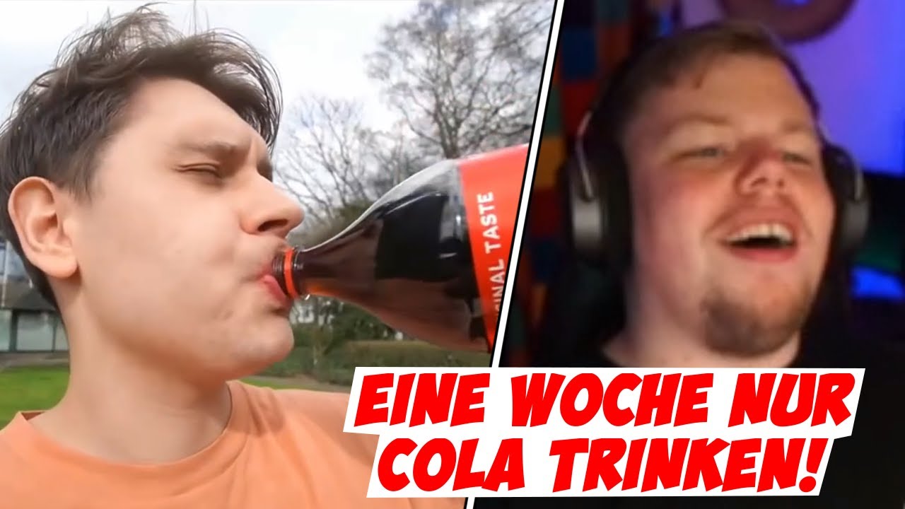 REAKTION auf Evanijo 😂 Eine Woche nur COLA TRINKEN | TANZVERBOT REAGIERT | STREAM HIGHLIGHTS