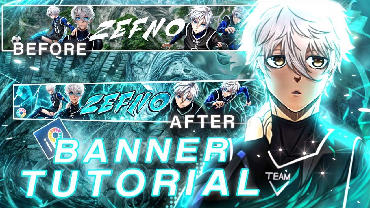 How To Make Anime Banner On Ibispaint Tutorial/ZEFNO