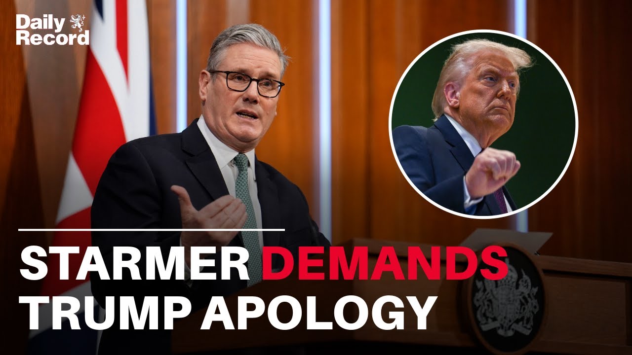 Furious Starmer SLAMS Donald Trump after 'Insulting And Appalling' Outburst