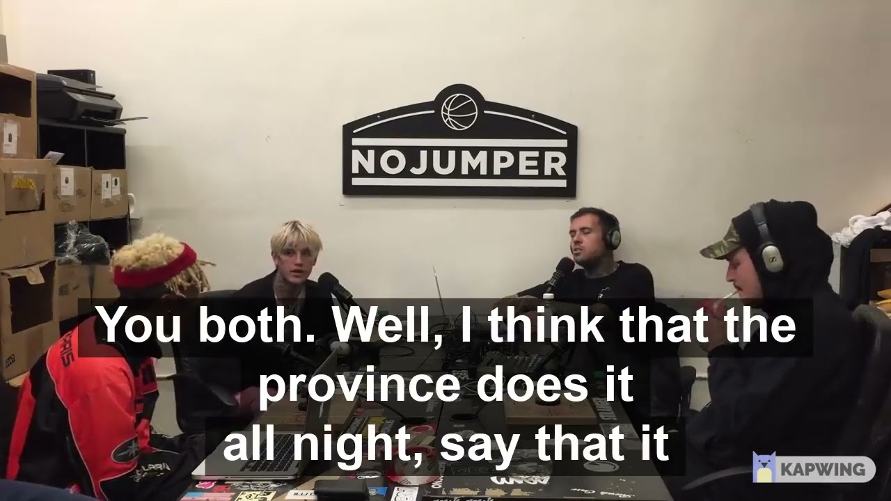 Lil Peep Interviews No Jumper Podcast FINALLY WITH SUBTITLES!